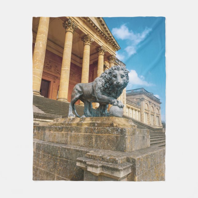 Cobertor De Velo Estátua de Leão (Frente)