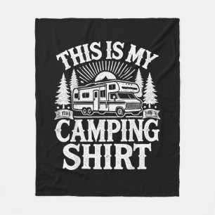 Cobertor De Velo Este É Meu Acampamento Divertido Acampante