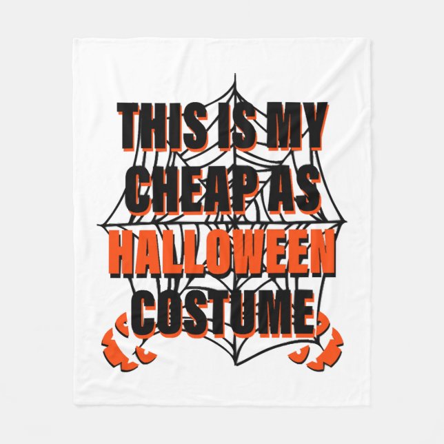 Cobertor De Velo Este É O Meu Roupa De Halloween (Frente)