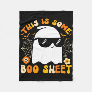 Cobertor De Velo Este É Um Folheto De Boas Folhas De Halloween Engr