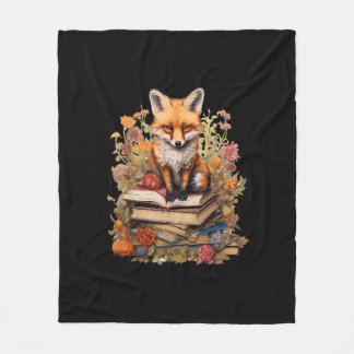 Cobertor De Velo Estética Cottagecore Amante de Livros Goblincore C
