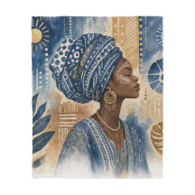 Estética de Tecido Adire Afroboêmio, Aquarela