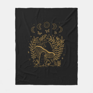 Cobertor De Velo Estética Goblincore Academia Cottagecore Cogumelo