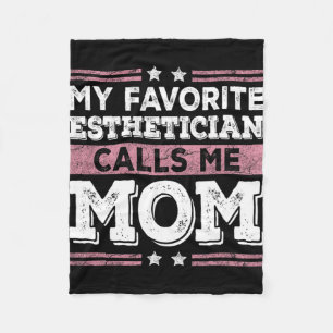 Cobertor De Velo Estheticista Favorito Me Chama Mãe Engraçada Mãe M