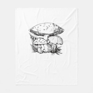 Cobertor De Velo Estilo Cute Cottagecore Cogumelo Fungi Goblincore