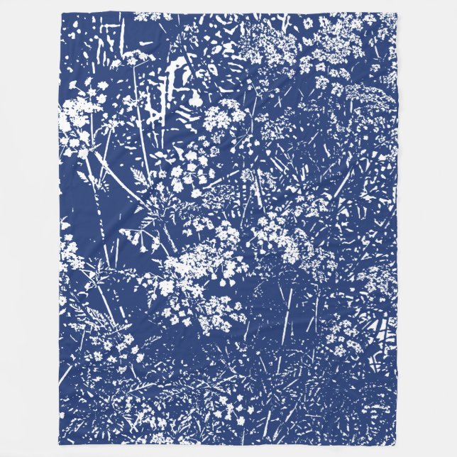 Cobertor De Velo Estilo Cyanotyodo Cow Parsley (Frente)