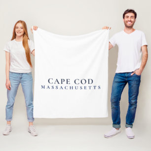 Cobertor De Velo Estilo de Casa Praiana Preppy de Cape Cod Massachu