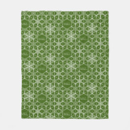 Cobertor De Velo Estilo Japandi Floco de Neve