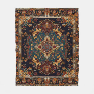 Cobertor De Velo Estilo marroquino azul vermelho