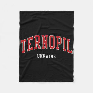 Cobertor De Velo Estilo universitário de Ternopil Ucrânia