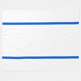 Cobertor De Velo Estirpes Azuis Brilhantes Brancas Brilhantes Branc