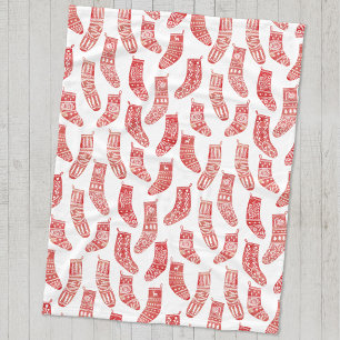 Cobertor De Velo Estoque de Natal Nórdico