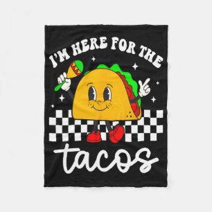 Cobertor De Velo Estou Aqui Pelos Tacos Cinco De Mayo Criança Mexic