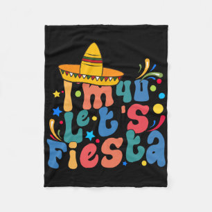 Cobertor De Velo Estou com 40 Vamos Festejar