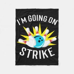 Cobertor De Velo Estou indo para Boliches Strike