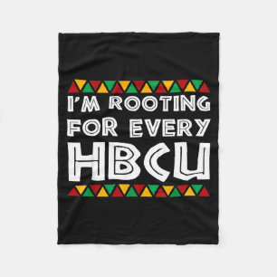 Cobertor De Velo Estou Torcendo Por Todo Hbcu Histórico Faculdade N