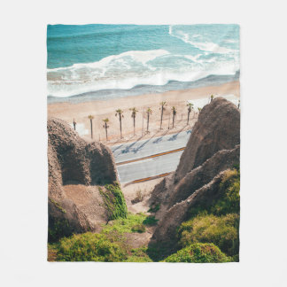 Cobertor De Velo Estrada perto do litoral