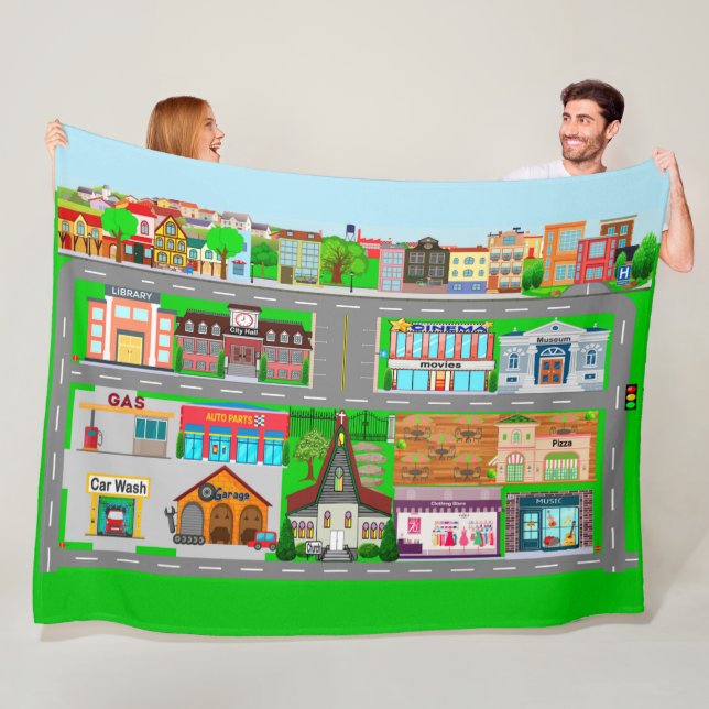 Cobertor De Velo Estradas da Cidade para Automóveis (In Situ)