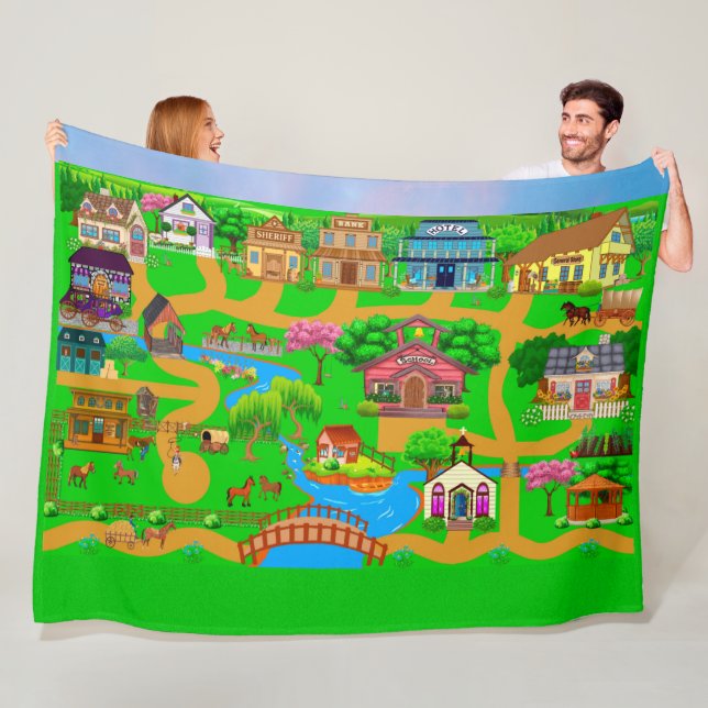 Cobertor De Velo Estradas de Cidade Velhas para Carros (In Situ)