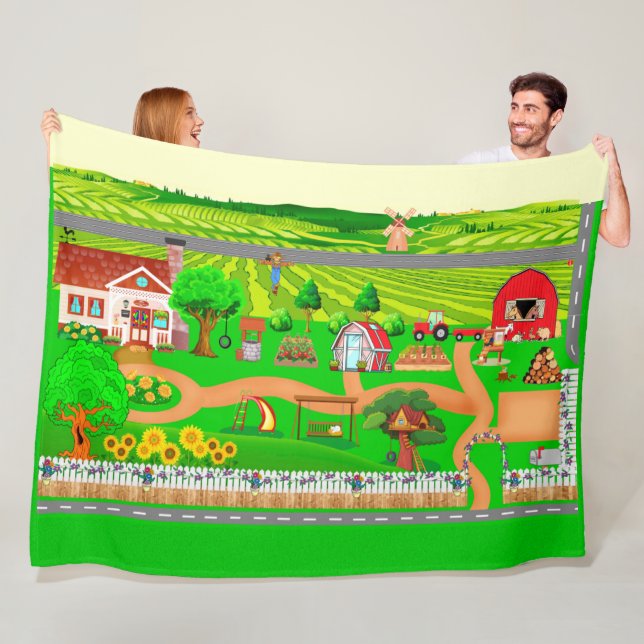 Cobertor De Velo Estradas de fazenda para carros (In Situ)