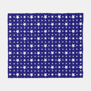 Cobertor De Velo Estrelas de festa em azul