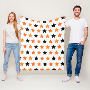 Cobertor De Velo Estrelas de Halloween Fleece Blanket