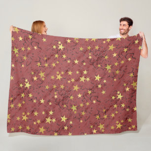 Cobertor De Velo Estrelas em cores diferentes Folheto de velo