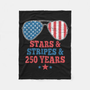 Cobertor De Velo Estrelas Listras 250 Anos Aniversário EUA Homens M