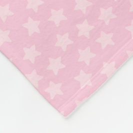 Cobertor De Velo Estrelas Rosa Fofas