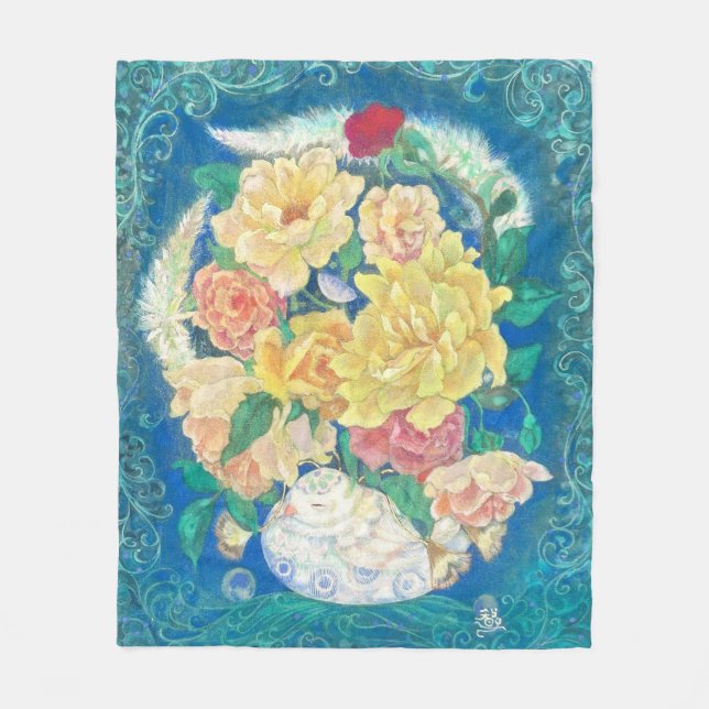 Cobertor De Velo Ethereal Dove Bloom (Frente)