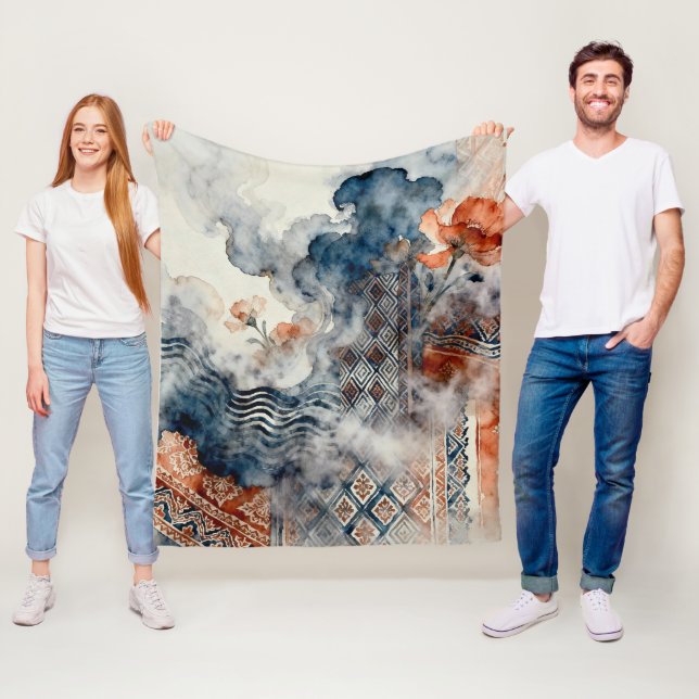 Cobertor De Velo Ethereal Indonesian Batik (In Situ)