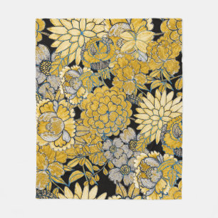 Cobertor De Velo Etnia Floral: Textura de Paisley Criativa.