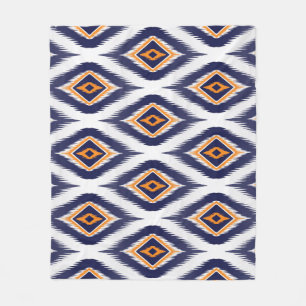 Cobertor De Velo Etnia Tribal Motif: Padrão Ikat.