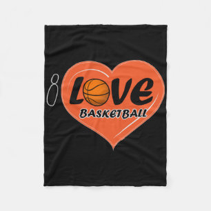Cobertor De Velo Eu adoro basquete 1