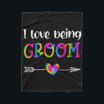 Cobertor De Velo Eu Adoro Ser Um Alvo Orgulhoso, Casais De Cortinas<br><div class="desc">Eu Adoro Ser Um Casamento De Casais Tchos Orgulhosos</div>