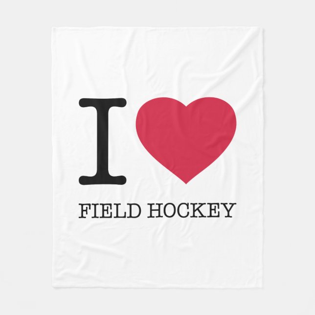 COBERTOR DE VELO EU AMO CAMPO HOCKEY (Frente)