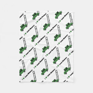 Cobertor De Velo Eu amo cortadores de relva