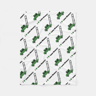 Cobertor De Velo Eu amo cortadores de relva