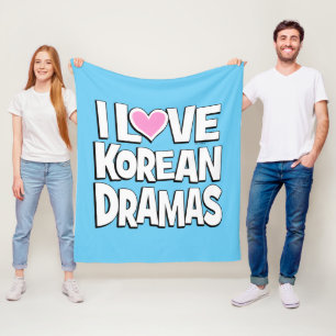 Cobertor De Velo Eu Amo Dramas Coreanos