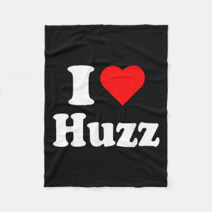 Cobertor De Velo Eu Amo Huzz Meme Engraçado Eu Faço Pelo Huzz 