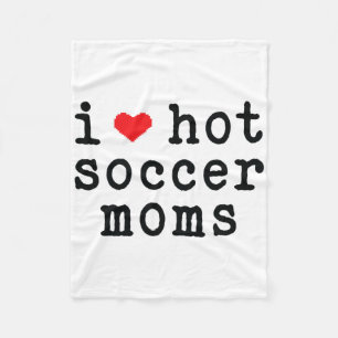 Cobertor De Velo Eu Amo Mães de Futebol Quentes Amor Engraçado Cora