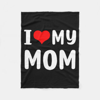 Cobertor De Velo Eu amo minha mãe engraçado dia das mães para mamãe