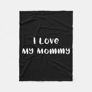 Cobertor De Velo Eu amo minha mamãe linda mamãe ou dia das mães 