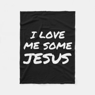 Cobertor De Velo Eu Amo Muito Jesus Fé Cristã Legal Páscoa