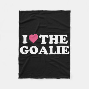 Cobertor De Velo Eu Amo O Goleiro Lindo Goleiro de Futebol Família