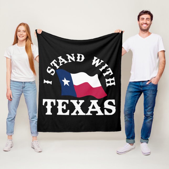 Cobertor De Velo Eu Apoio o Texas (In Situ)