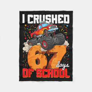 Cobertor De Velo Eu Esmaguei 67 Dias De Escola Gíria Meme Geração A