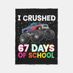 Cobertor De Velo Eu Esmaguei 67 Dias De Escola Professor Monstro Al