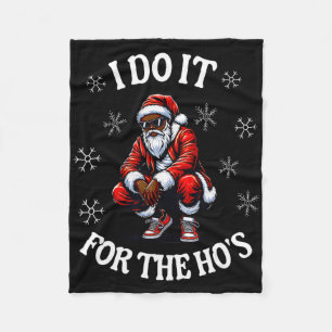Cobertor De Velo Eu Faço Isso Pelas Hospedeiras Natal Afro-American