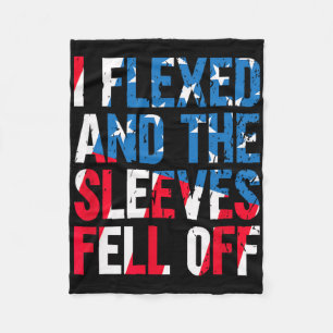 Cobertor De Velo Eu Flertei E As Capas Caiu Da Bandeira Americana